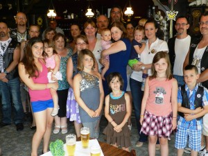 De hele groep kwam met de ouders van de kinderen bijeen in De Koerel