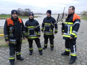De mannen van de brandweer Lillo kwamen donderdag alles nog eens inspecteren. 