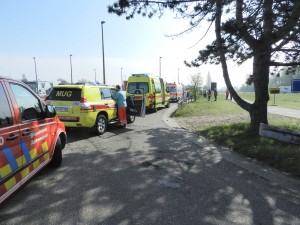 In korte tijd rukten de hulpdiensten uit