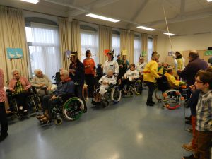 ber gansrijden rolstoelen 020 aanschuiven