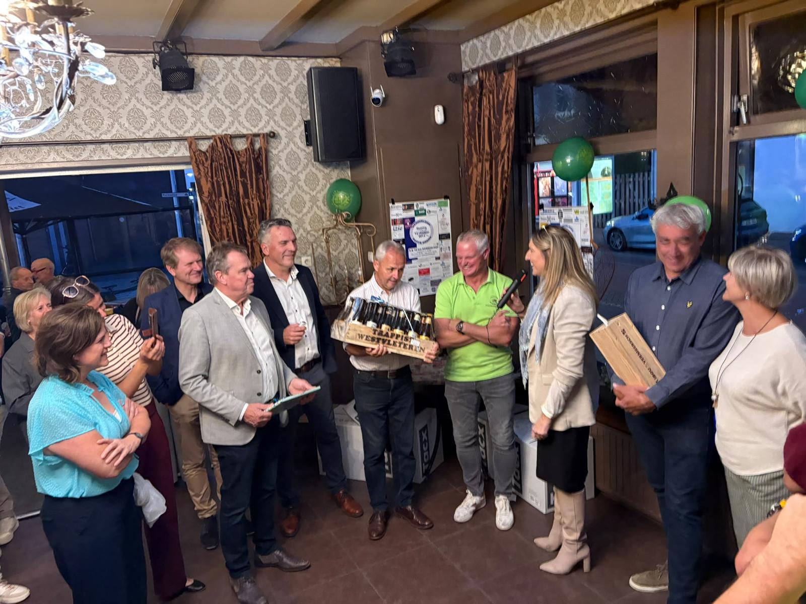 Twintigste Kermisloop Putte feestelijk ingeluid met receptie in De Roskam