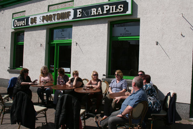 ronde cafe sportduif